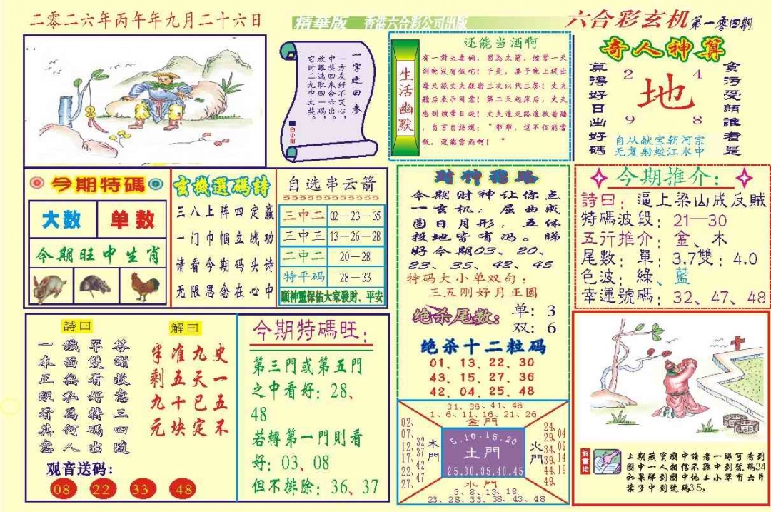 图片如未更新，可能正在上传中，或者开奖日再来看看，不便之处请谅解！