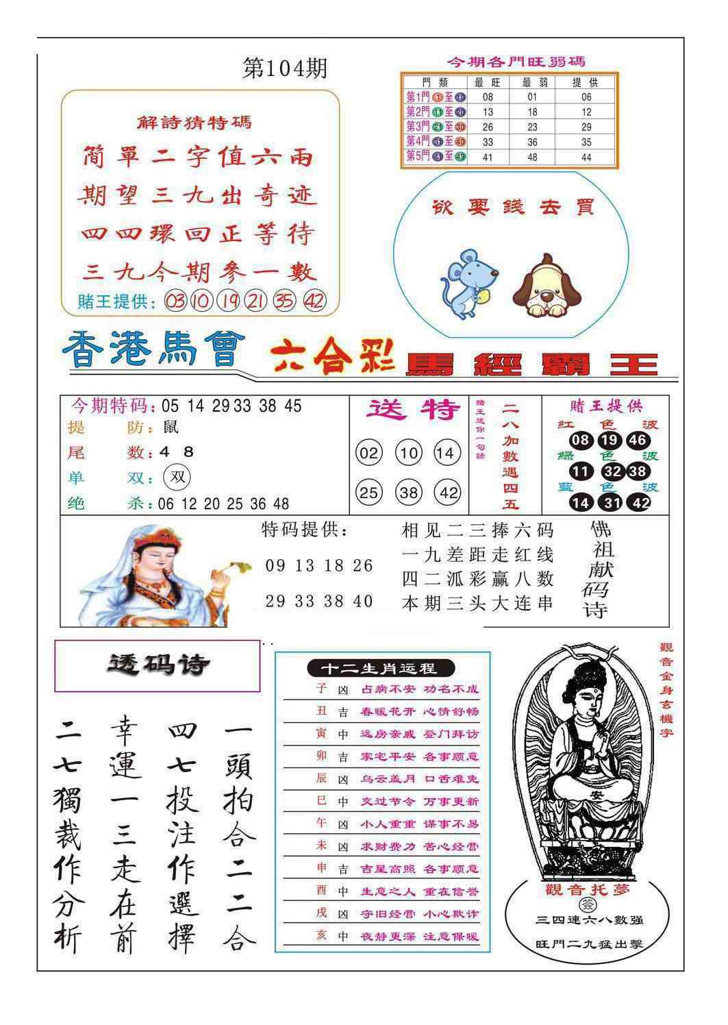 图片如未更新，可能正在上传中，或者开奖日再来看看，不便之处请谅解！