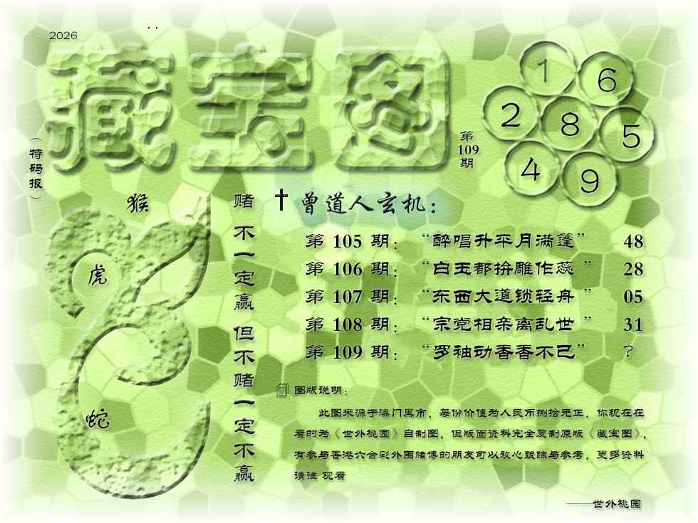 图片如未更新，可能正在上传中，或者开奖日再来看看，不便之处请谅解！