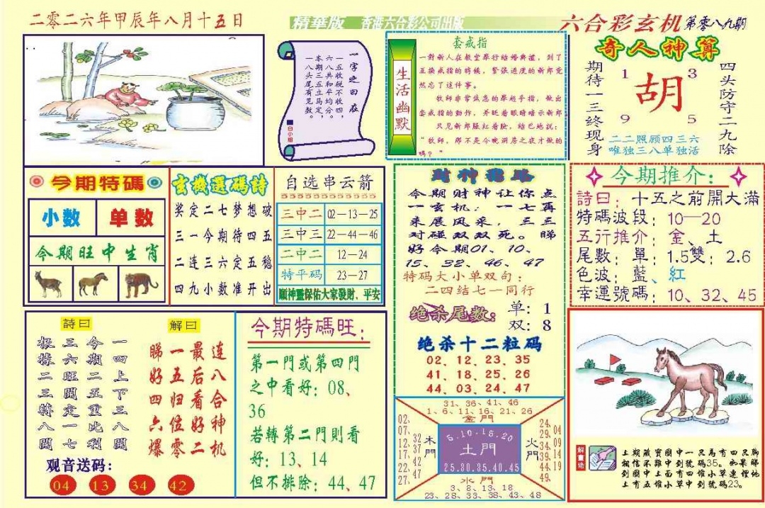 图片如未更新，可能正在上传中，或者开奖日再来看看，不便之处请谅解！